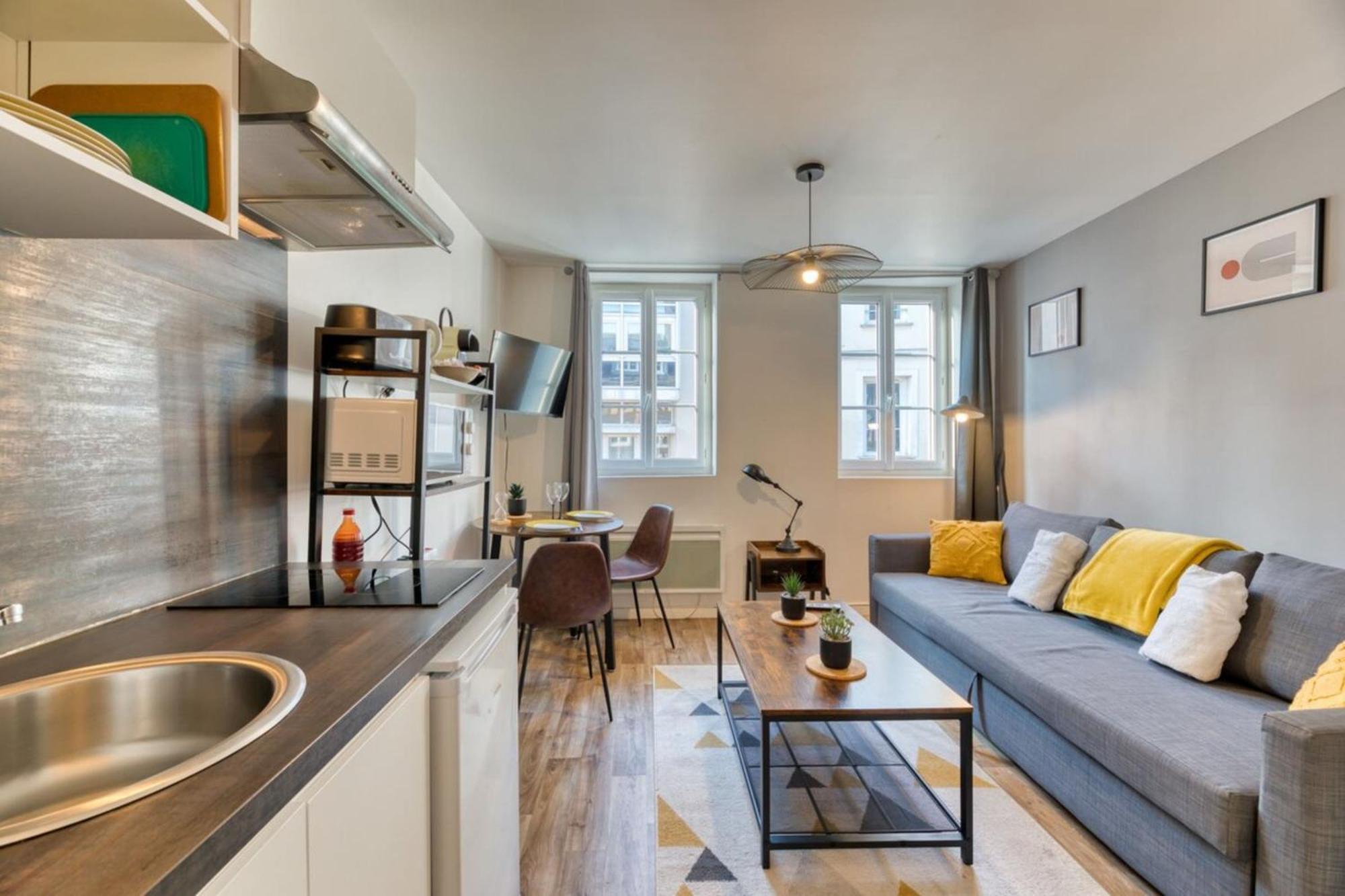 Le Remi Studio Renove Au Coeur De Rouen Eksteriør bilde