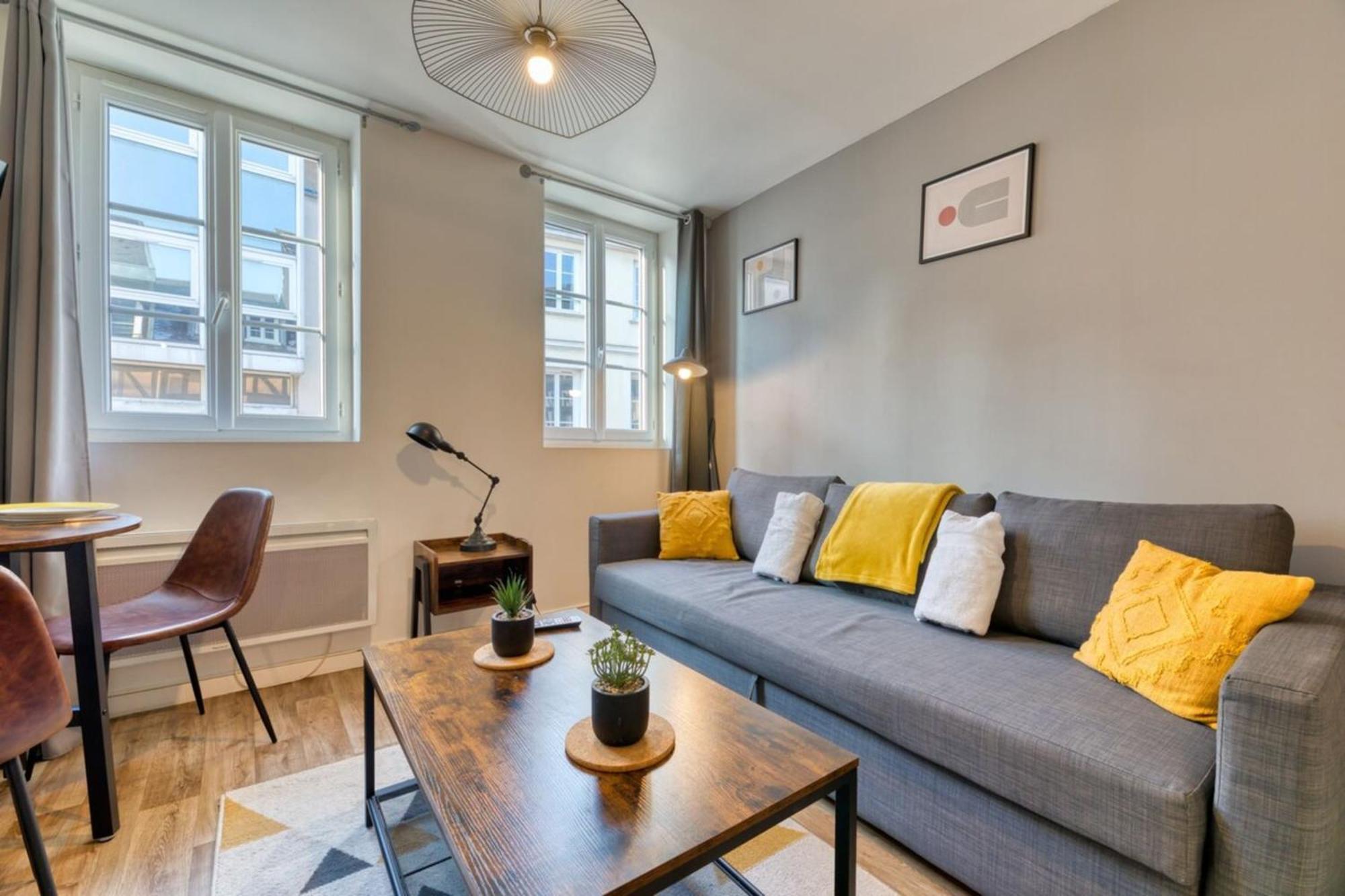 Le Remi Studio Renove Au Coeur De Rouen Eksteriør bilde
